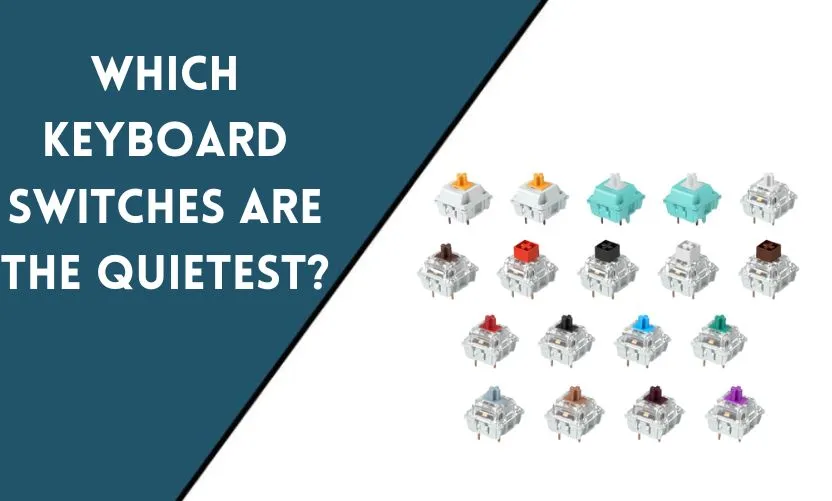 Which Keyboard Switches are the Quietest?