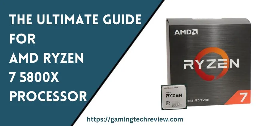 AMD Ryzen 7 5800X Desktop Processors 3.8GHz CPU Up to 4.7GHz 32MB