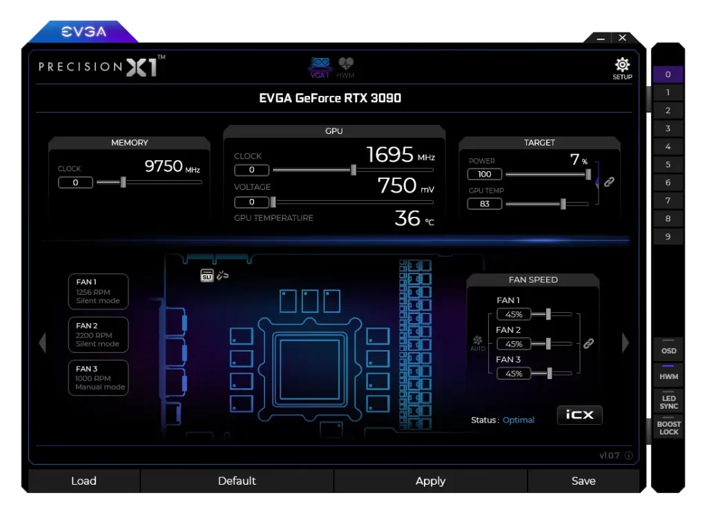 EVGA Precision X1