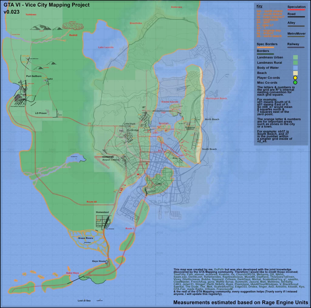 GTA 6 map